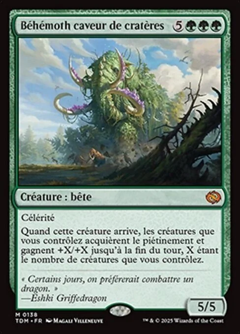 Magic: The Gathering — lote de 25 cartas Beast